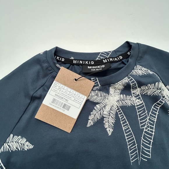 Kids Cotton Oversized Palm T-shirt - Picture 4 of 4